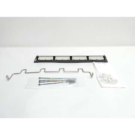 Commscope 24 PORT PATCH PANEL ETHERNET AND COMMUNICATION MODULE UNP-U-610-1U-24